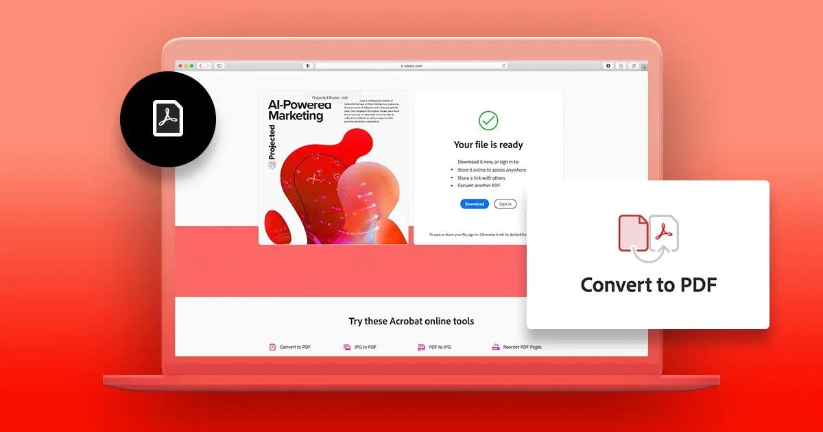 Descargar Adobe Acrobat Pro Gratis Screenshot