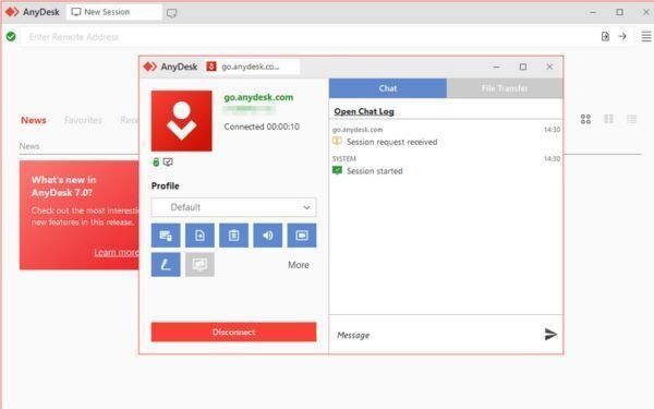 Descargar AnyDesk Gratis PC Screenshot