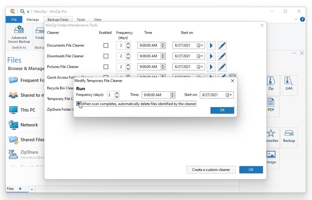 Descargar WinZip Gratis Full Español Screenshot