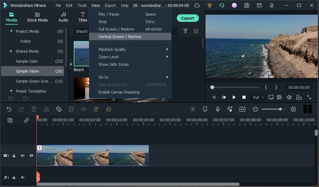 Descargar Wondershare Filmora Full Español Screenshot