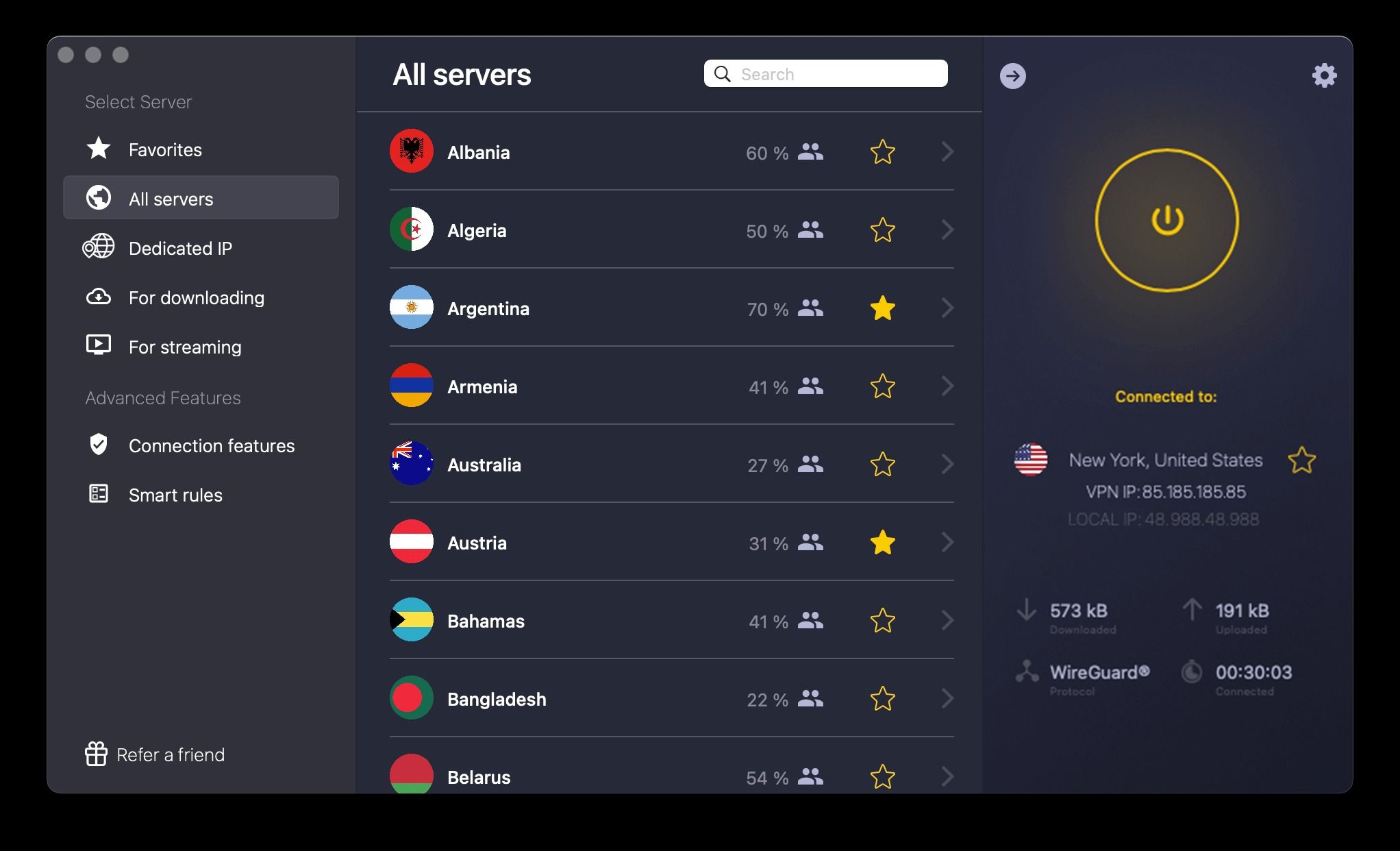 Cyberghost VPN Gratis Full Español Screenshot