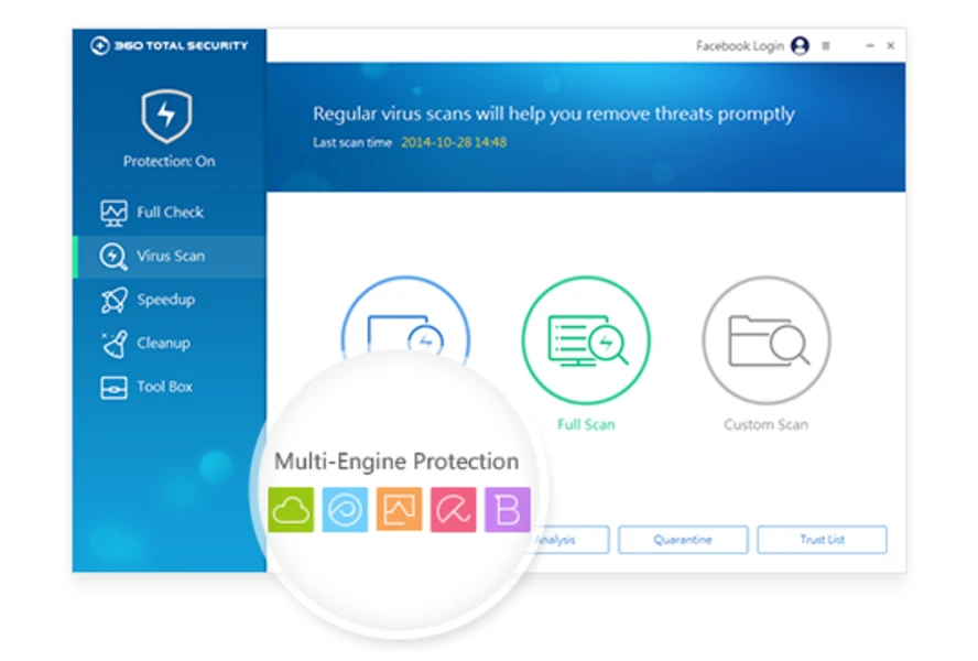 360 Total Security 11.0.0.1259 Full Mega Español ES 2026 Screenshot